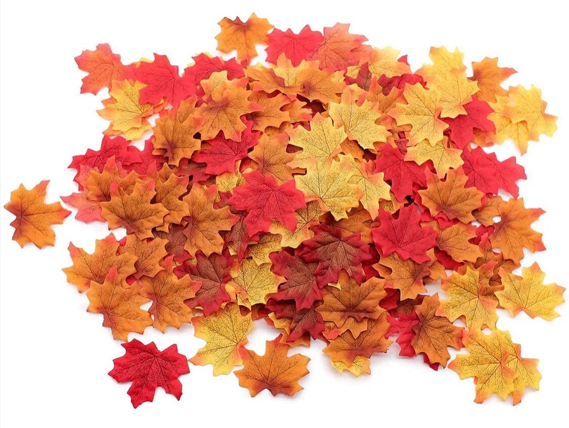 100ct Fall Leaves Etsy