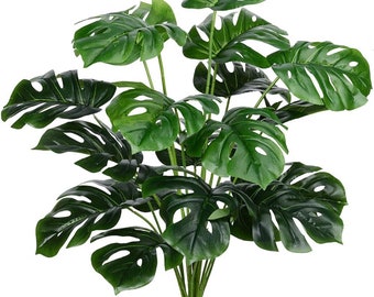 Large Artificial Monstera Palm Tree Stem - Artificial Plants Indoor/Outdoor