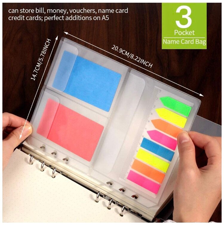 A5 binder planner insert 6 ring binder snap ring bar diy Etsy