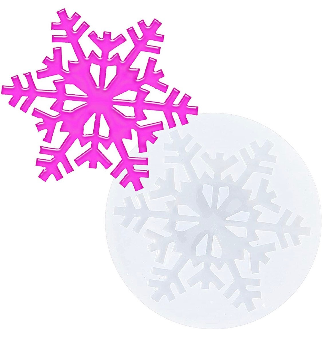 11pc Snowflake Mold Winter Resin Molds Christmas Silicone - Etsy
