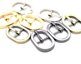Tiny doll buckles 1/4” buckles for dollmaking and small projects -P