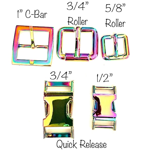 5911 Two Tone Striped Metal Buckle Nylon Quick Release Colorful Belt Key Amazon.com: NOVA Medical Gait Belt 72” – Metal Buckle  main image 2