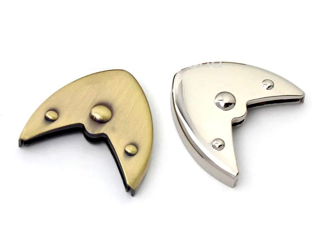 Belt Tip End Strap Tip Keeper for 3/4 Straps Metal Buckle Tip Ends for