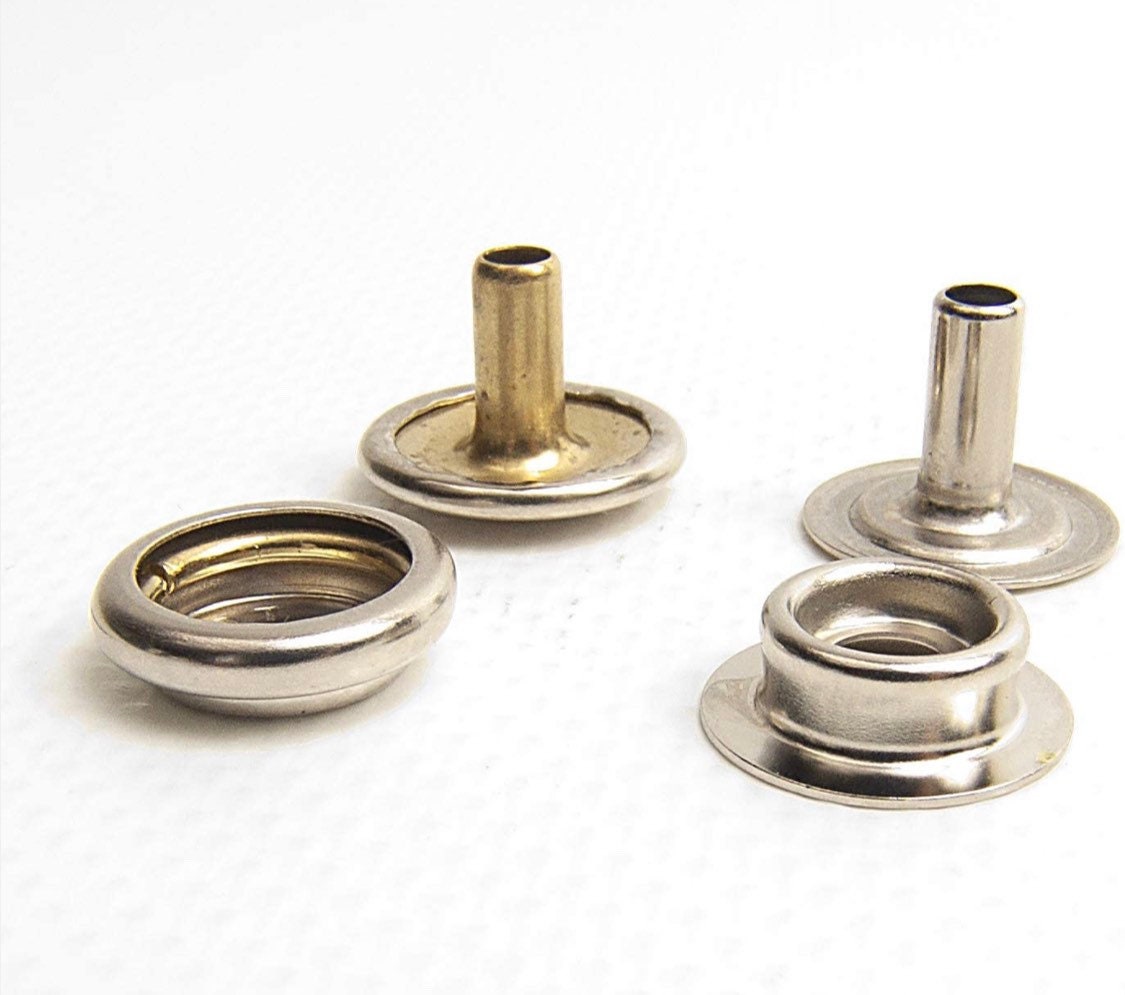 Line 24 Long Post Metal Snaps 203 Metal Snap Buttons for - Etsy
