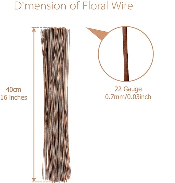 Floral Stems Wire for Flower Arrangements Craft Wire Artificial
