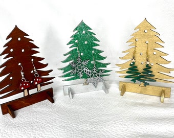 Kerstboom Oorbel Houder - Badkamer Slaapkamer Kerstdecoratie -P