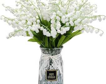 Lily of the Valley Stems - Lillies - Artificial Flowers - Floral Stems - Bouquet Flowers -  Artificial Lily Flowers -P