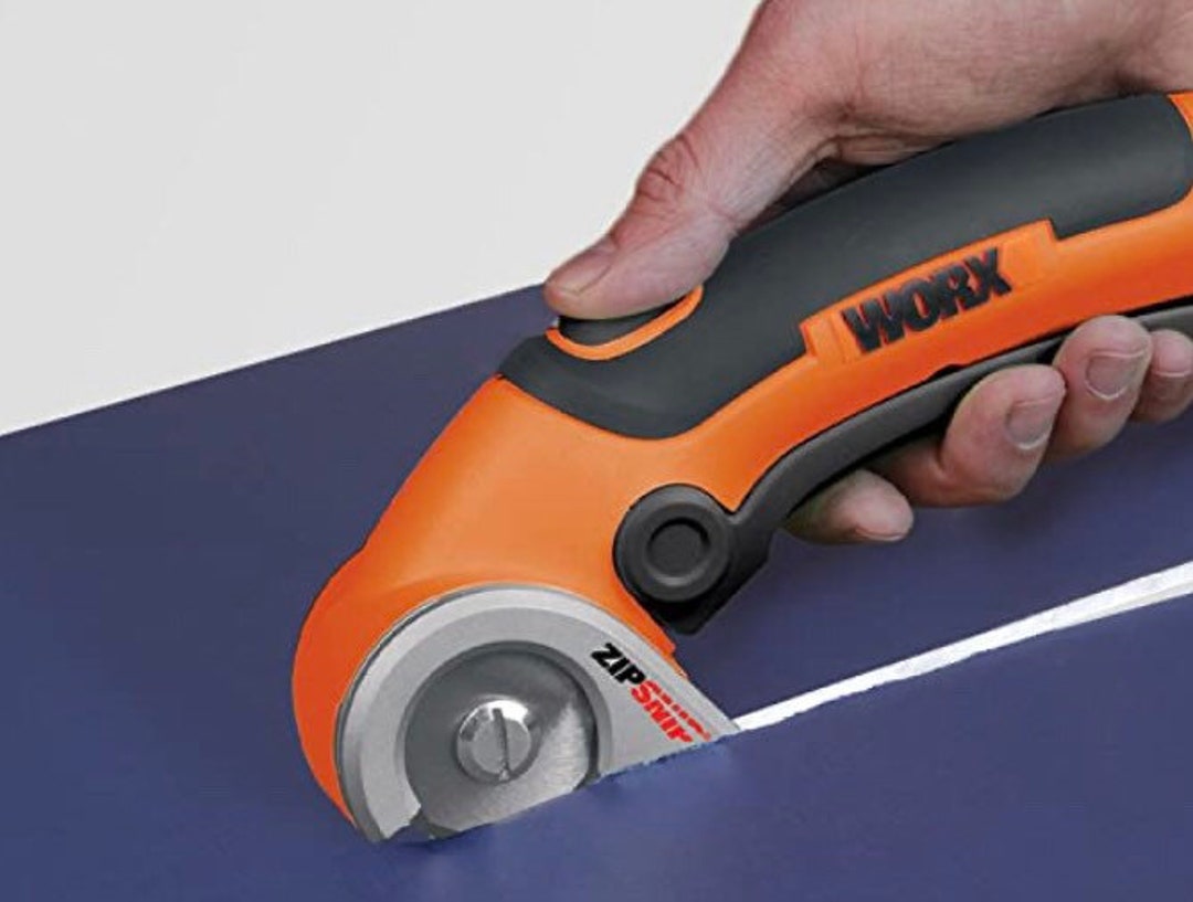 The ULTIMATE Box Cutter! WORX ZipSnip Cordless Electric Scissors! 