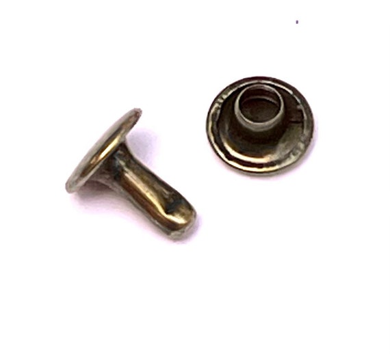 Bronze Double Cap Rivets - Chair & Chisel