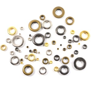 2mm 3mm 4mm 5mm 6mm 10mm Colored Grommets / Eyelets 4 image 9