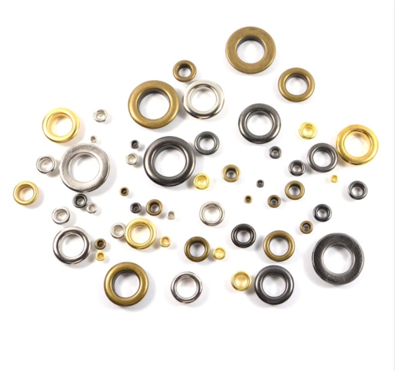 2mm 3mm 4mm 5mm 6mm 10mm Colored Grommets / Eyelets 4 image 9