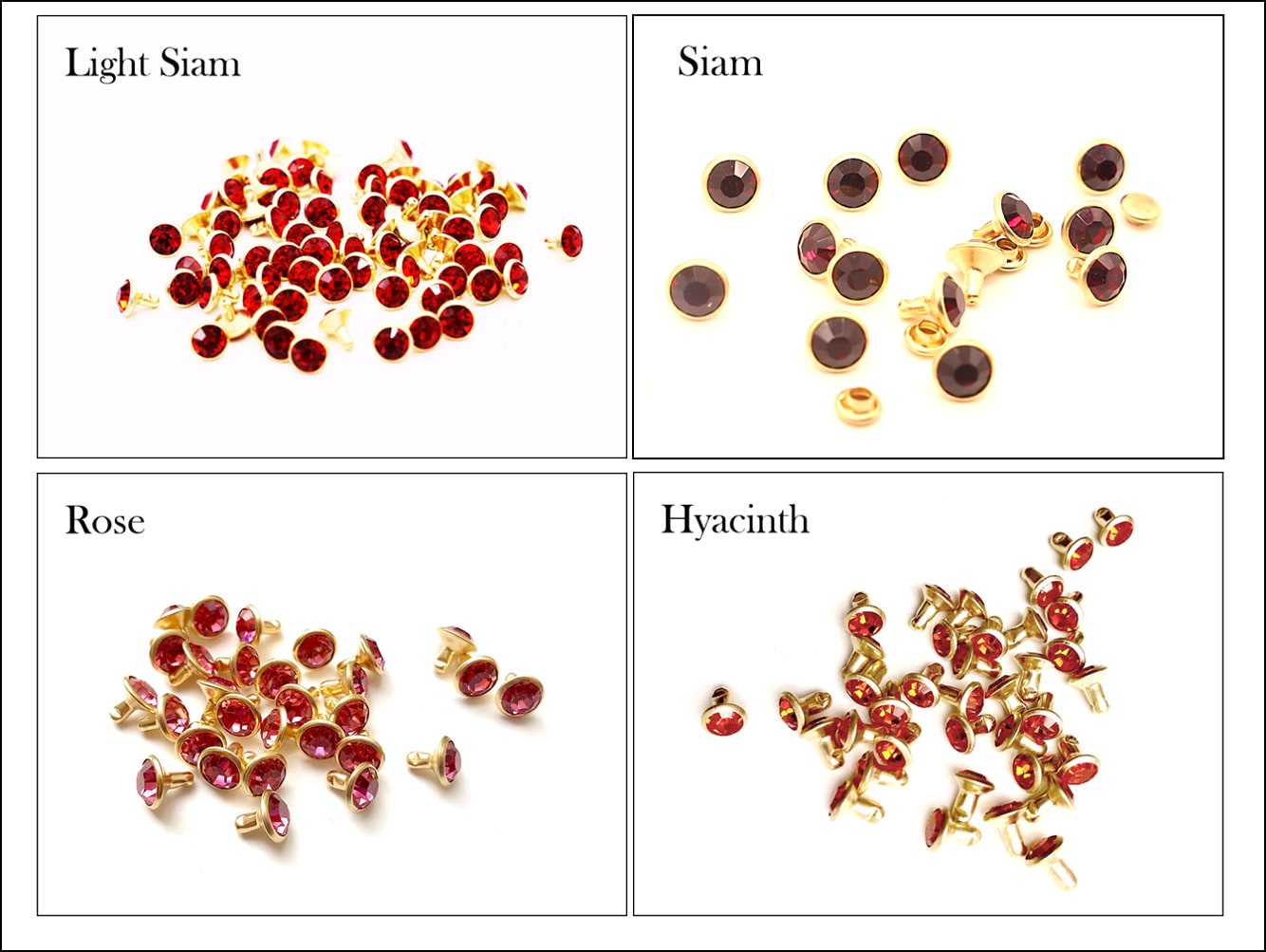 Crystal Rhinestone Rivets Wholesale 4mm Crystal Rhinestone Rivets - Low Prices - Large Selection ...