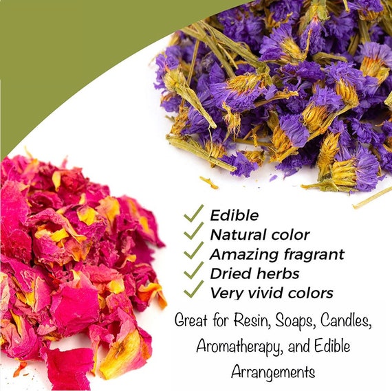 Buy Dried Flowers for Resin, Soap Making, Candle Making, and Aromatherapy P  Online in India 