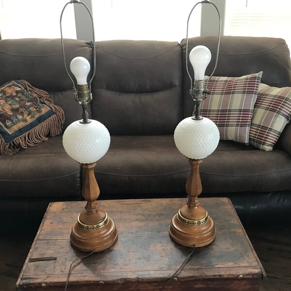 Milk Glass Finial Etsy