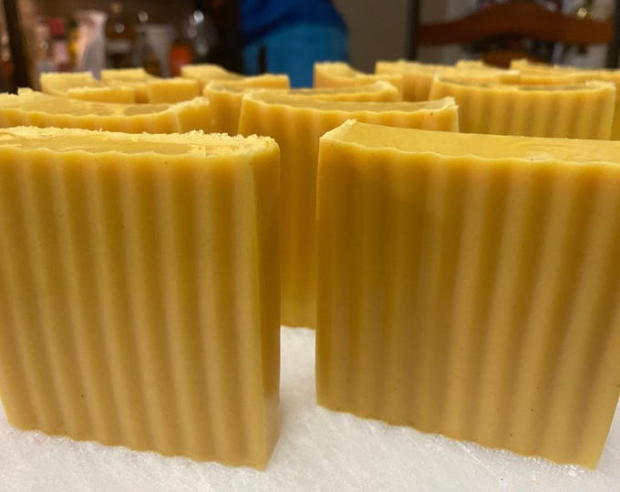 Featured listing image: Glowing Skin Soap | Triple Threat Soap | Turmeric, Lemon & Honey Natural Soap