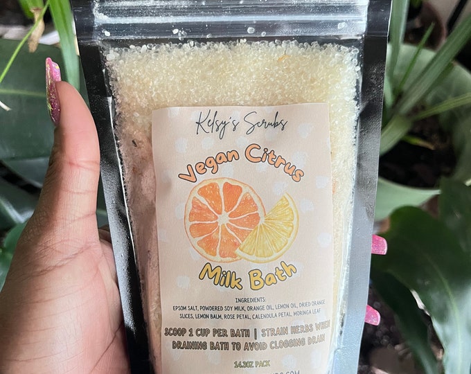 Featured listing image: Vegan Citrus Milk Bath