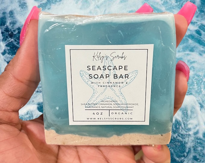 Featured listing image: Seascape Soap Bar