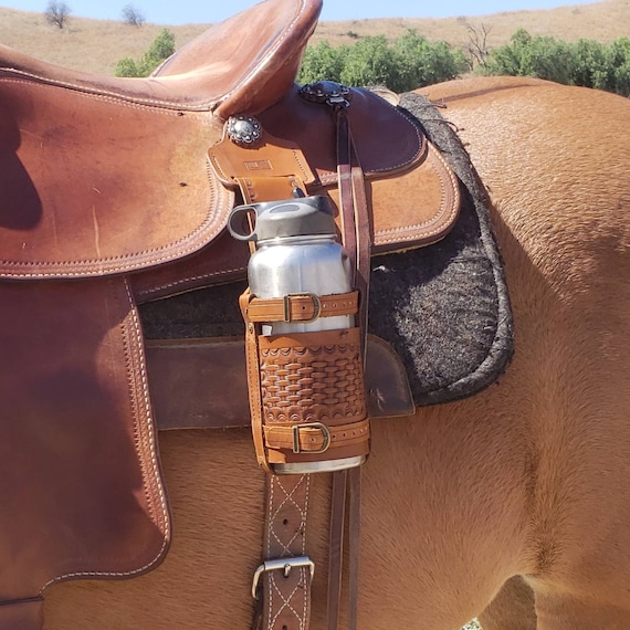 Horse saddle bottle holder sale