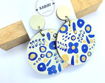 Art decor wooden Earrings