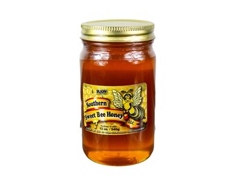 Organic Honey 12oz - Alabama Blackbelt Region Harvest