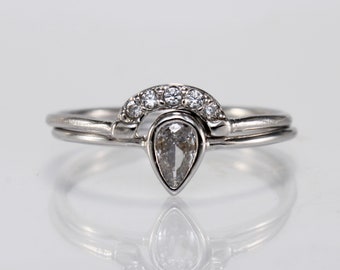 North Arrow Shop Spider Web Ring Sterling Silver High Polish Gothic Jewelry