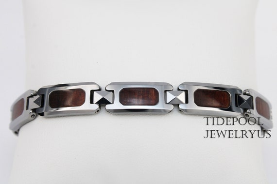 Tungsten koa wood best sale bracelet