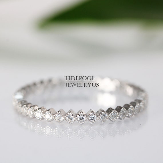 Eternity on sale pinky ring