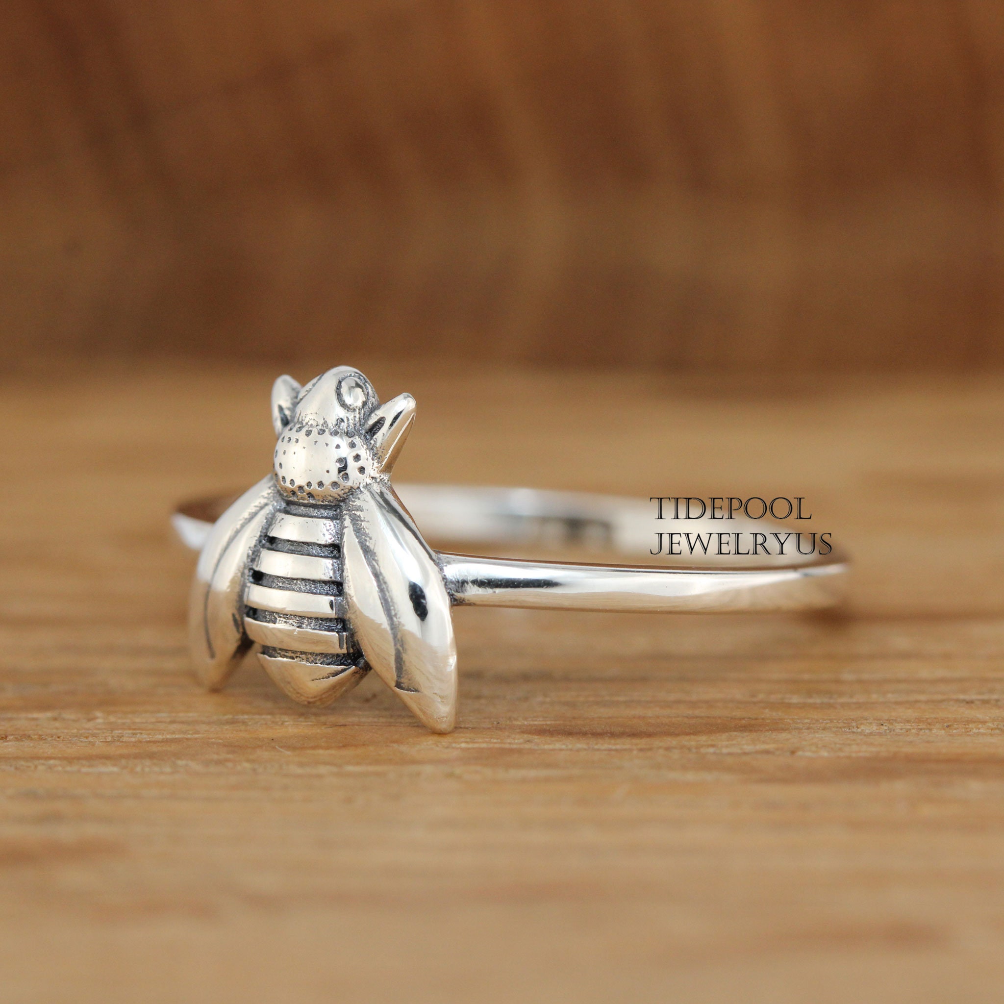Sterling silver store bumble bee ring