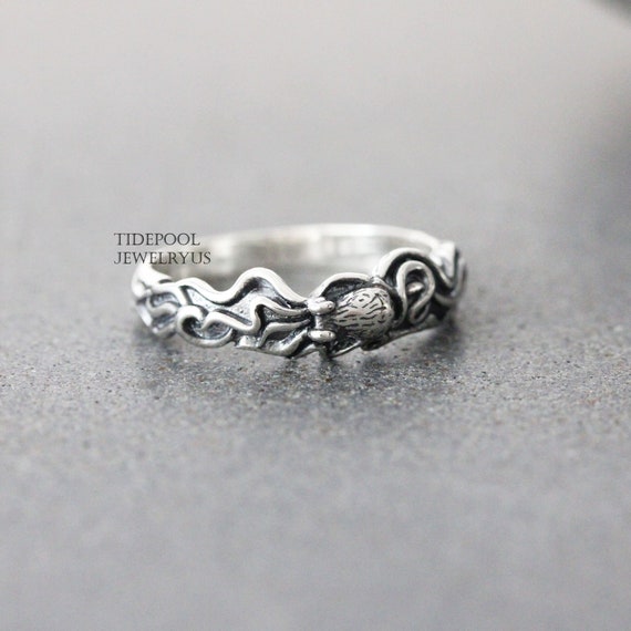 Etsy octopus cheap ring