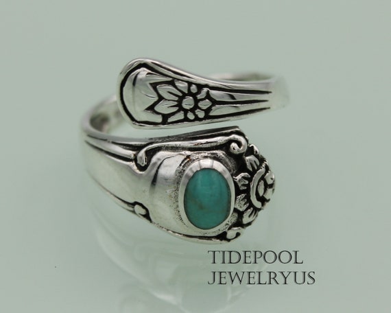 Turquoise spoon ring clearance