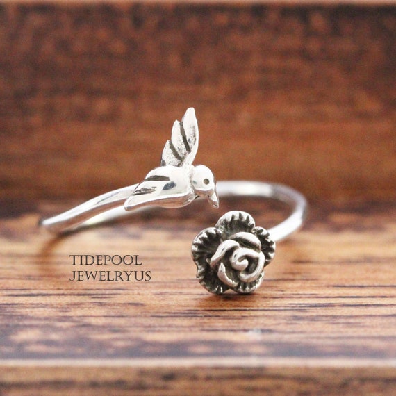 Adjustable Hummingbird Hover Flower 