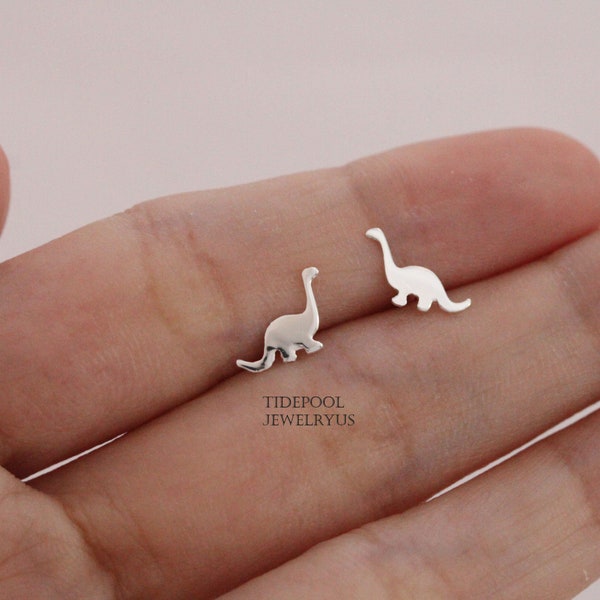 Wire Earrings Earth Cream Silver - Dinosaur Designs main image 0