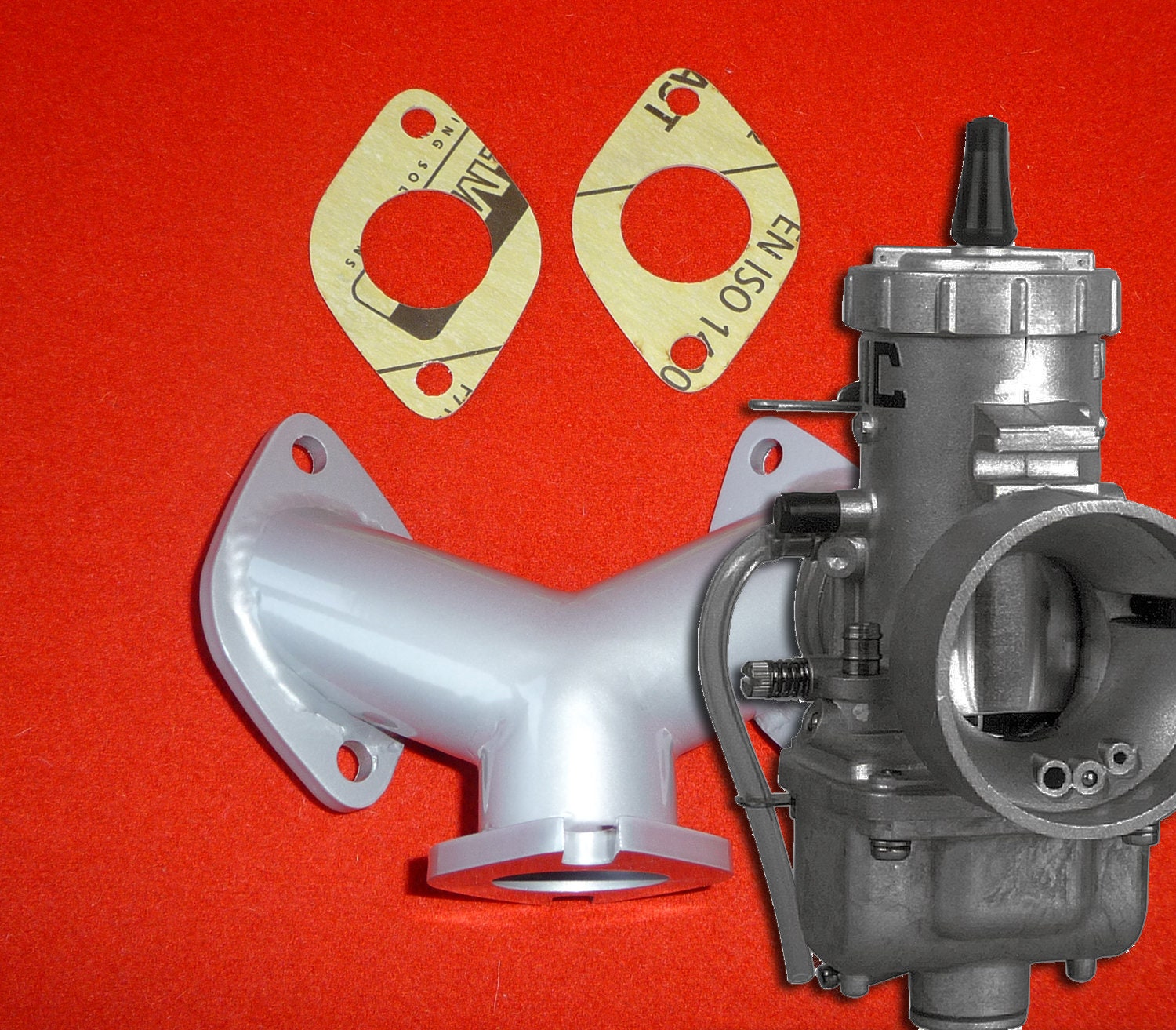 Single Carb Manifold Yamaha Virago XV400535 with MIKUNI VM30 Etsy