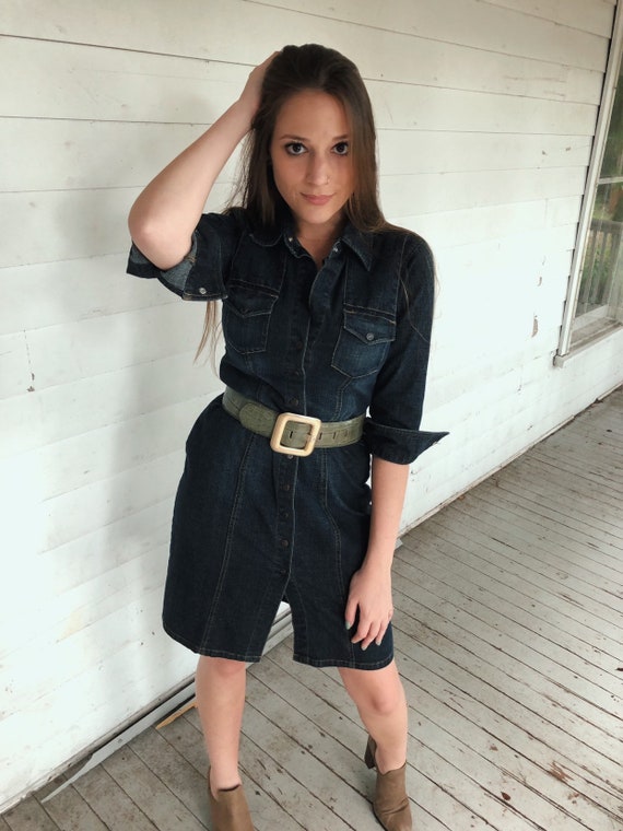 old navy jeans dress