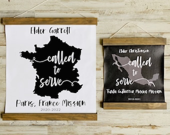 Digital File Only Called to Serve Missionary Sign