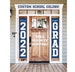 Graduation Banner 2022 - Front Door Flag Banners - Grad Door Signs - Custom School Colors 