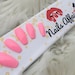 see more listings in the Pink Press On Nails section