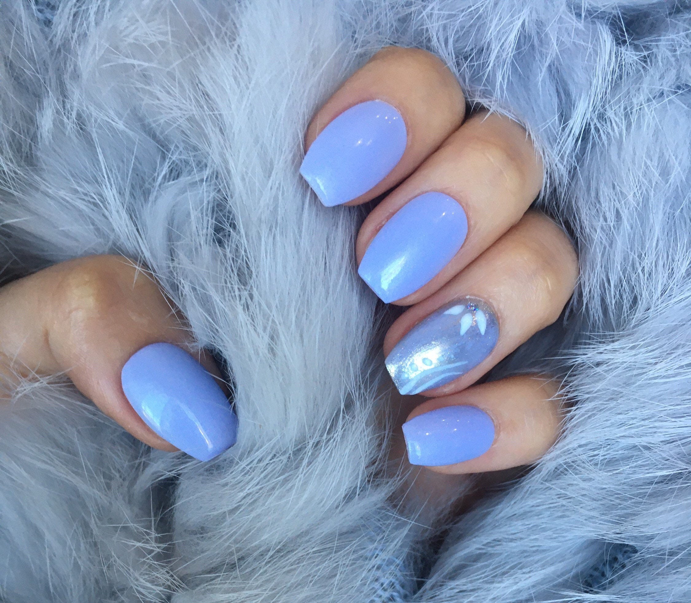 Matte Sky Blue Long Coffin Light Blue False Nails Press On Or Wear, Solid  Color Finger Nail Art Tips For Daily Wear From Fitzgeraldate, $32.58 |  DHgate.Com