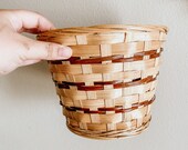 Vintage Wicker Plant Pot Cover Basket