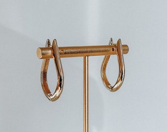 18k Gold Filled Earrings, Gold Filled Jewelry, Simple Accessories, Trendy Earrings, Stud Earrings, Gold Earrings