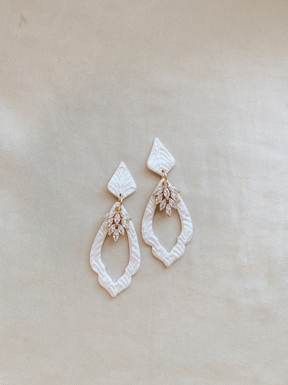 Clay earrings etsy new arrivals