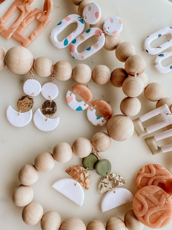 Handmade polymer clay earrings online