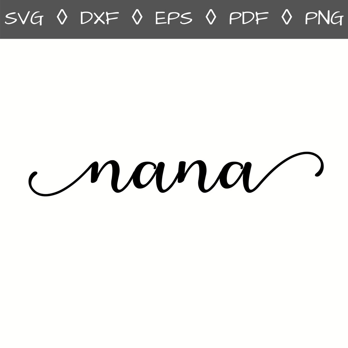 Nana Svg Nana Svg File Nana Svg File for Cricut Svg Nana Etsy Canada