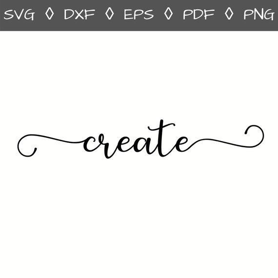 Download Create Svg Script Font Create Svg Cricut Cut Files Etsy