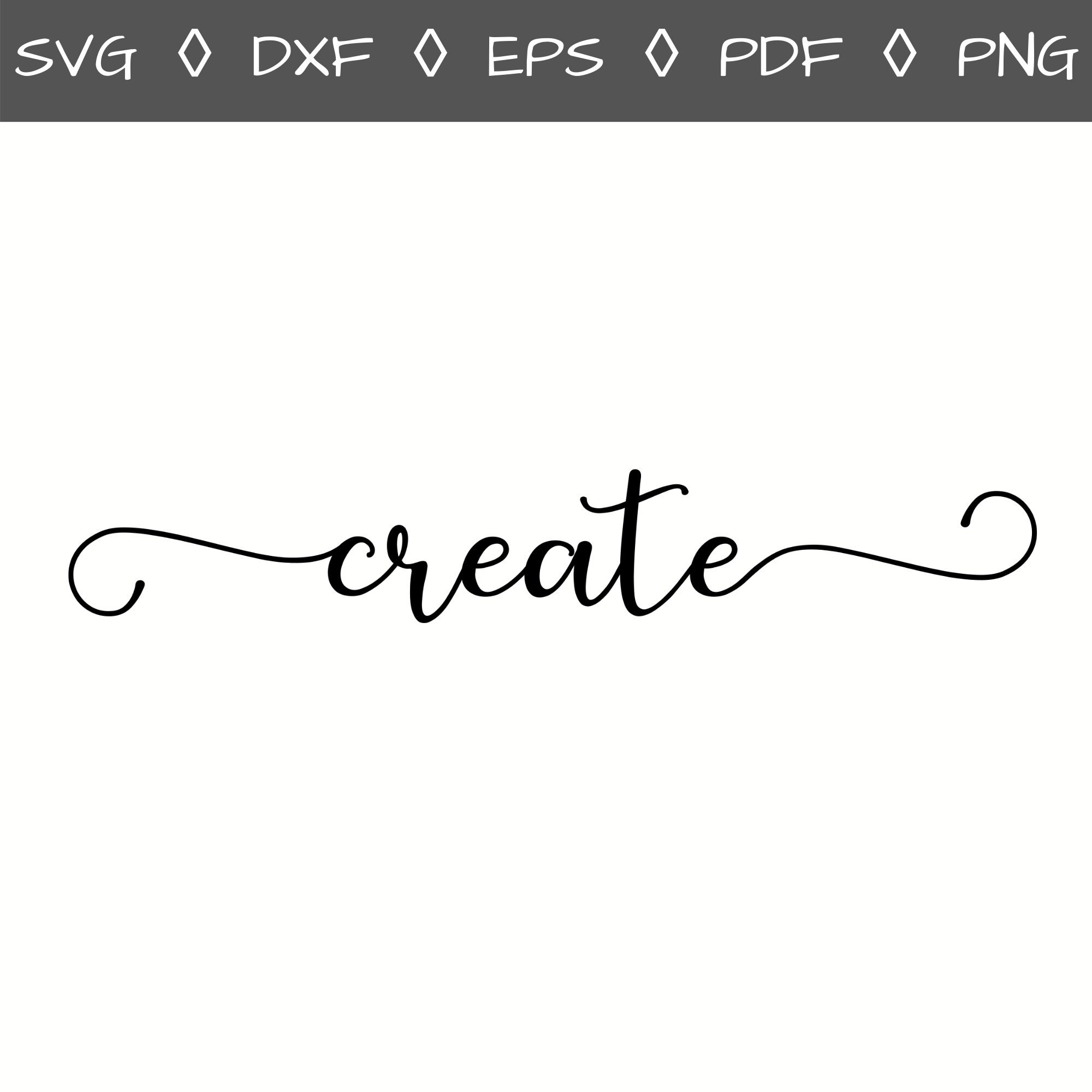 Download Create Svg Script Font Create Svg Cricut Cut Files Etsy