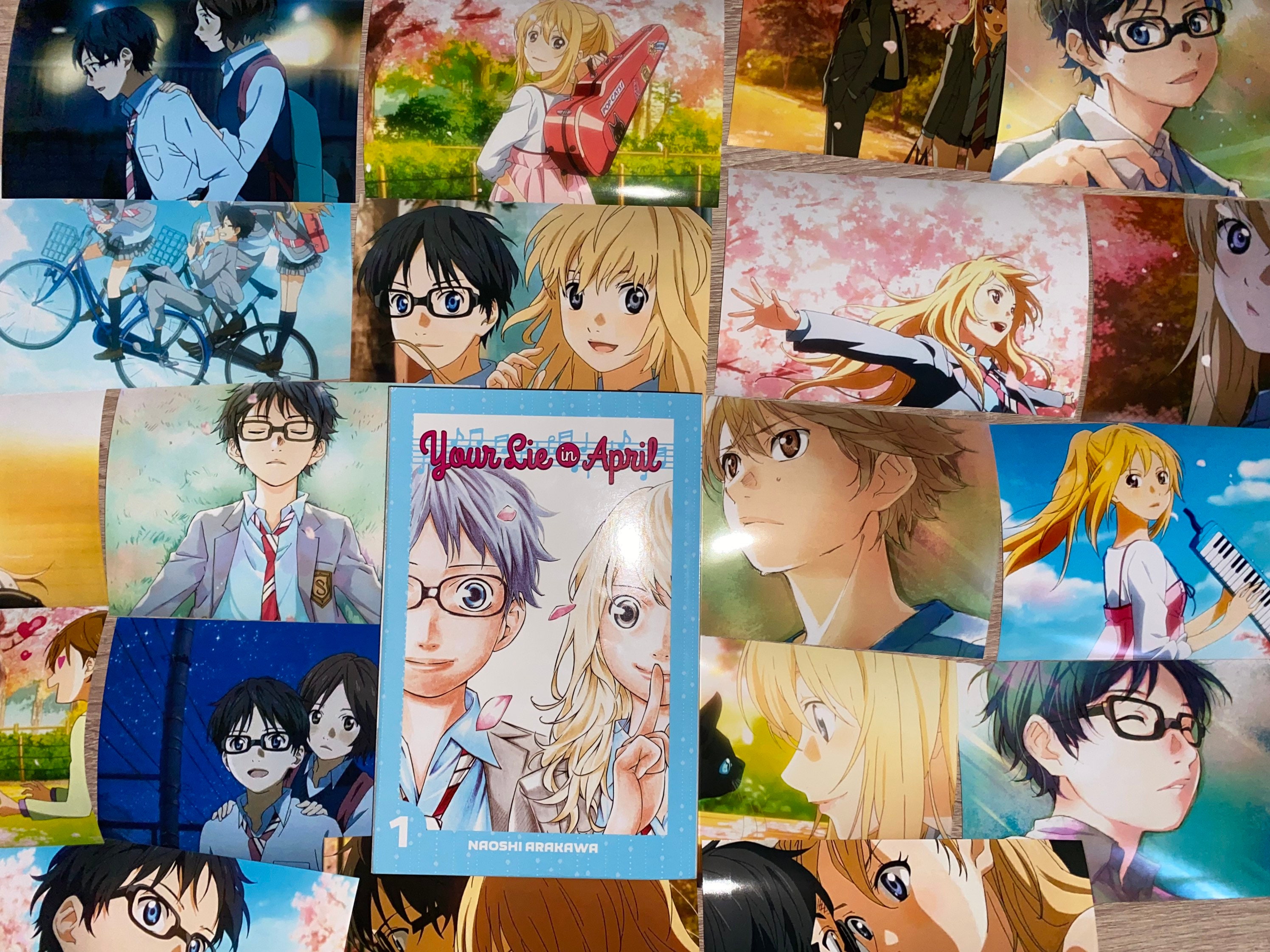  Your Lie April Poster Home Decor Shigatsu Wa Kimi No USO Kaori  16x20 Inches: Posters & Prints