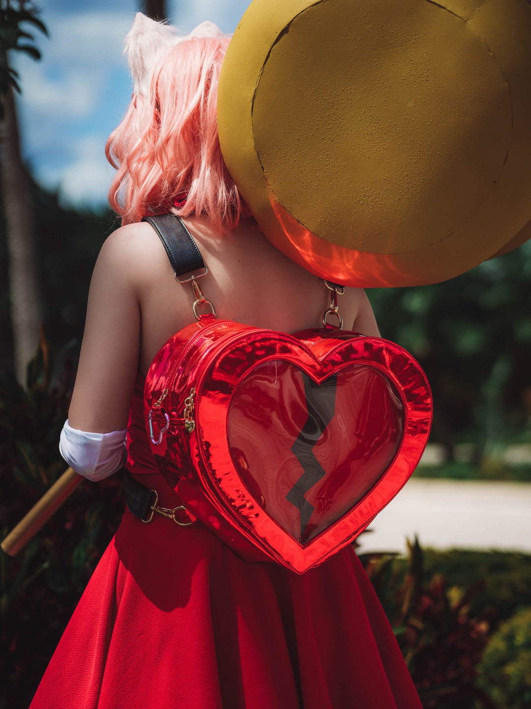 Black heart ita bag sale