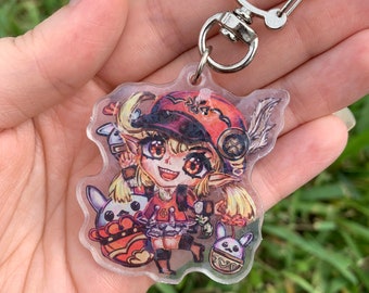 Bunny Boom Klee Keychain