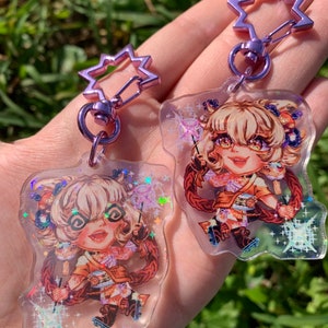 Firework Yoimiya Keychain