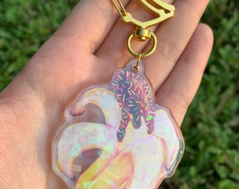 Choco Banana Keychain